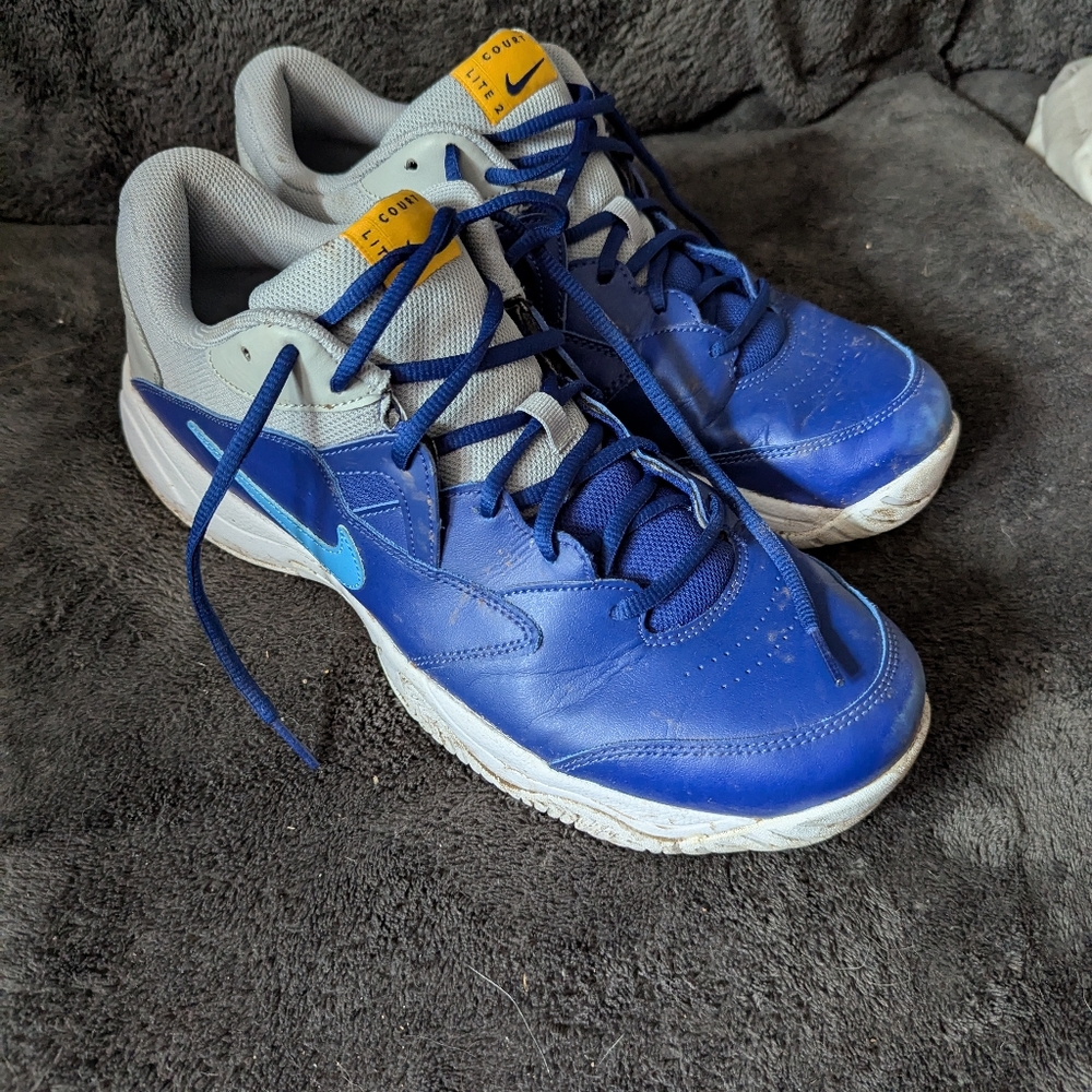 Nike Blue and Gray Sneakers
